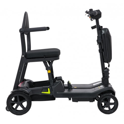 SeniorStar Black Four-Wheel Electric Scooter for Seniors
