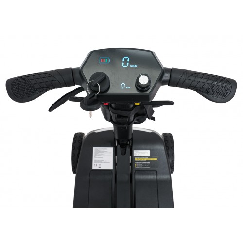 SeniorStar Black Four-Wheel Electric Scooter for Seniors