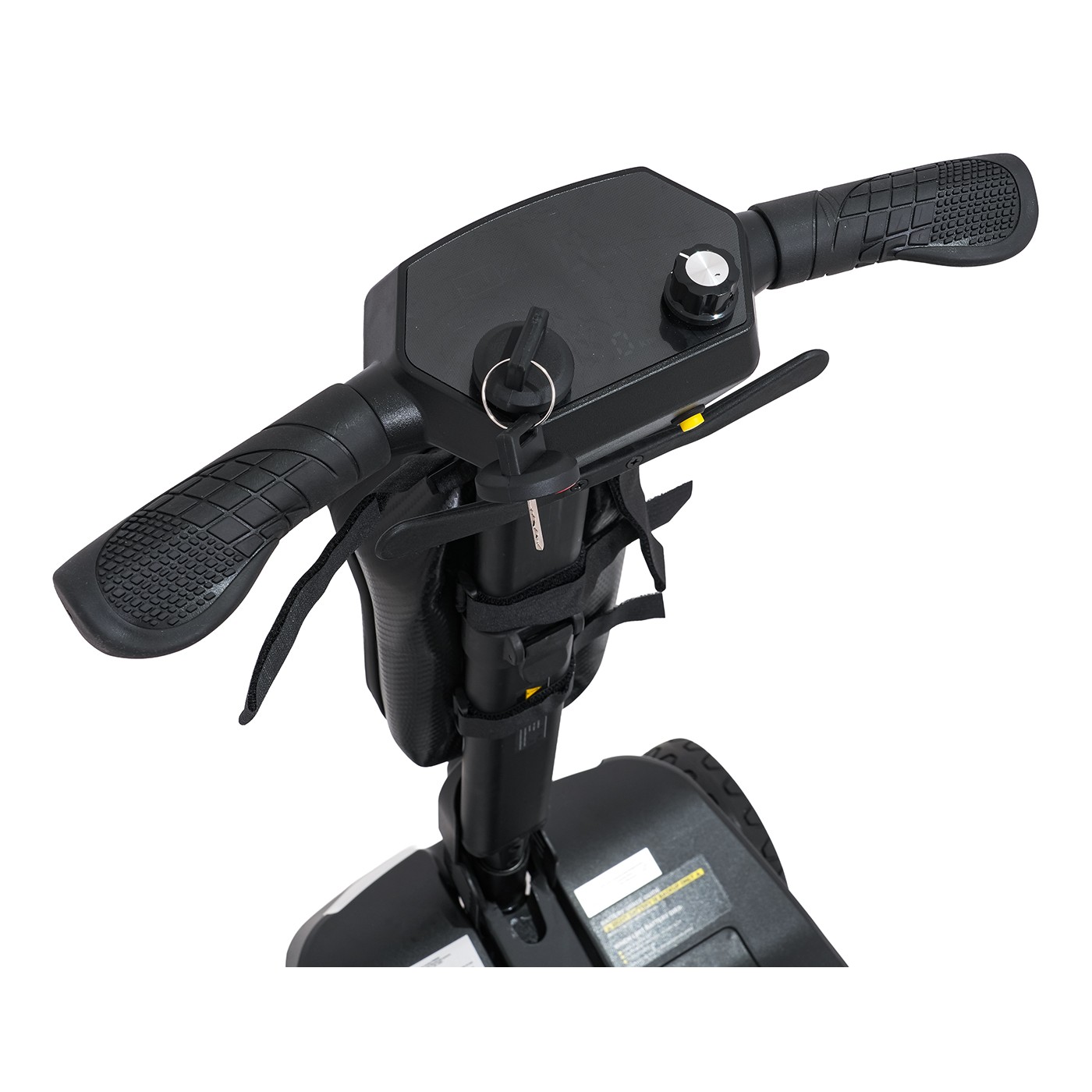 SeniorStar Black Four-Wheel Electric Scooter for Seniors