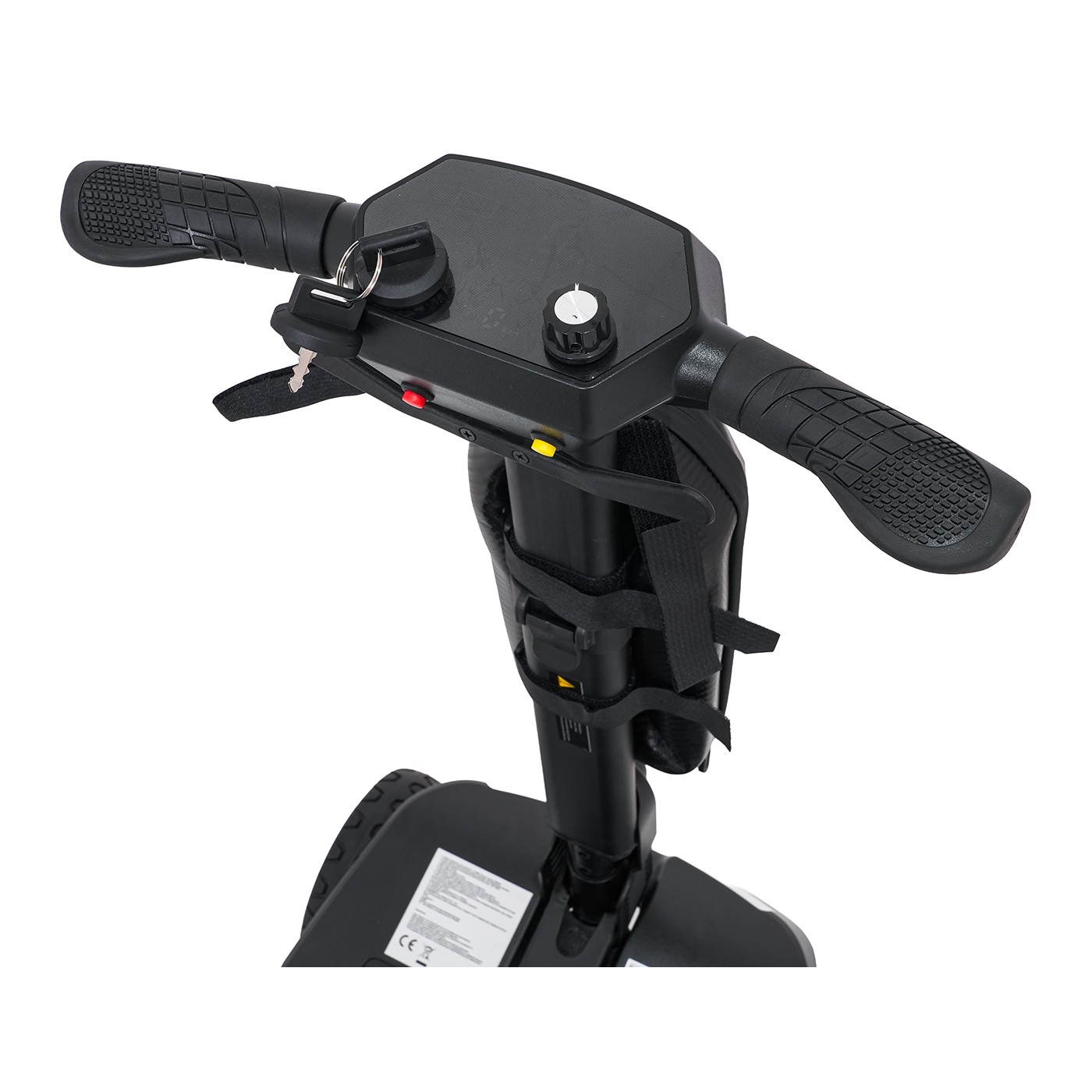 SeniorStar Black Four-Wheel Electric Scooter for Seniors