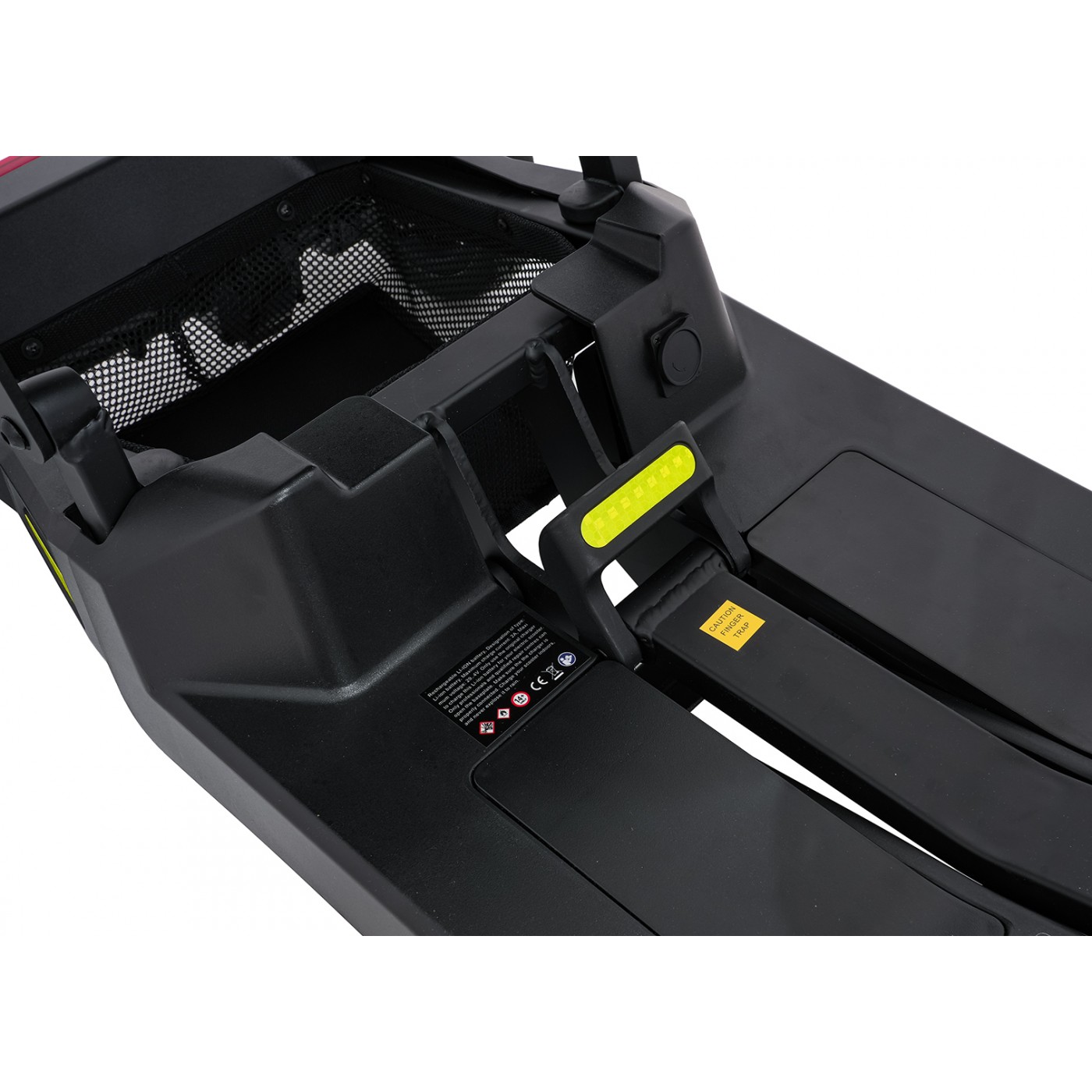 SeniorStar Black Four-Wheel Electric Scooter for Seniors