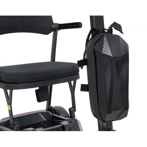 SeniorStar Black Four-Wheel Electric Scooter for Seniors