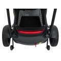 SeniorStar Black Four-Wheel Electric Scooter for Seniors