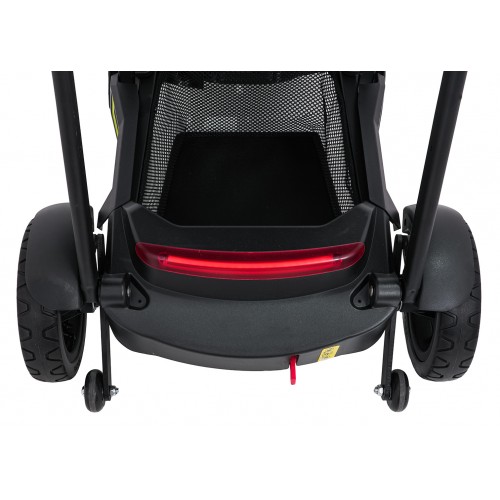 SeniorStar Black Four-Wheel Electric Scooter for Seniors