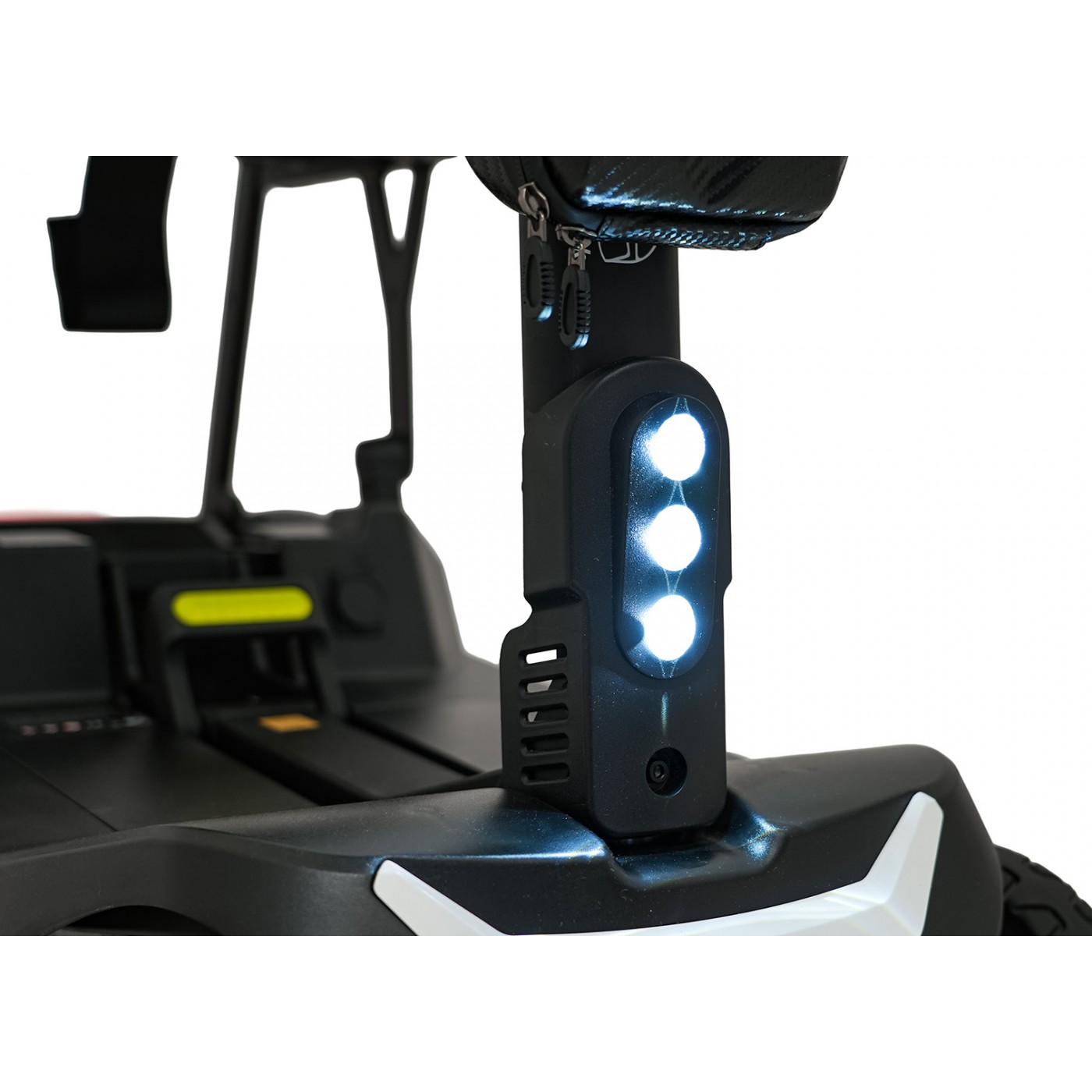SeniorStar Black Four-Wheel Electric Scooter for Seniors