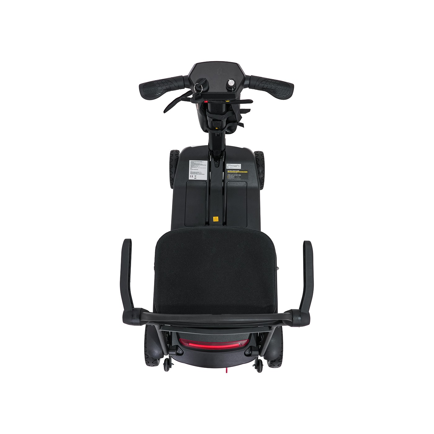 SeniorStar Black Four-Wheel Electric Scooter for Seniors