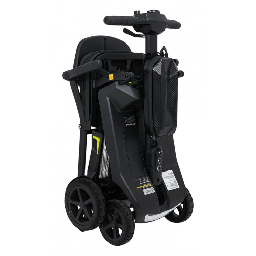 SeniorStar Black Four-Wheel Electric Scooter for Seniors