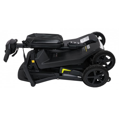 SeniorStar Black Four-Wheel Electric Scooter for Seniors
