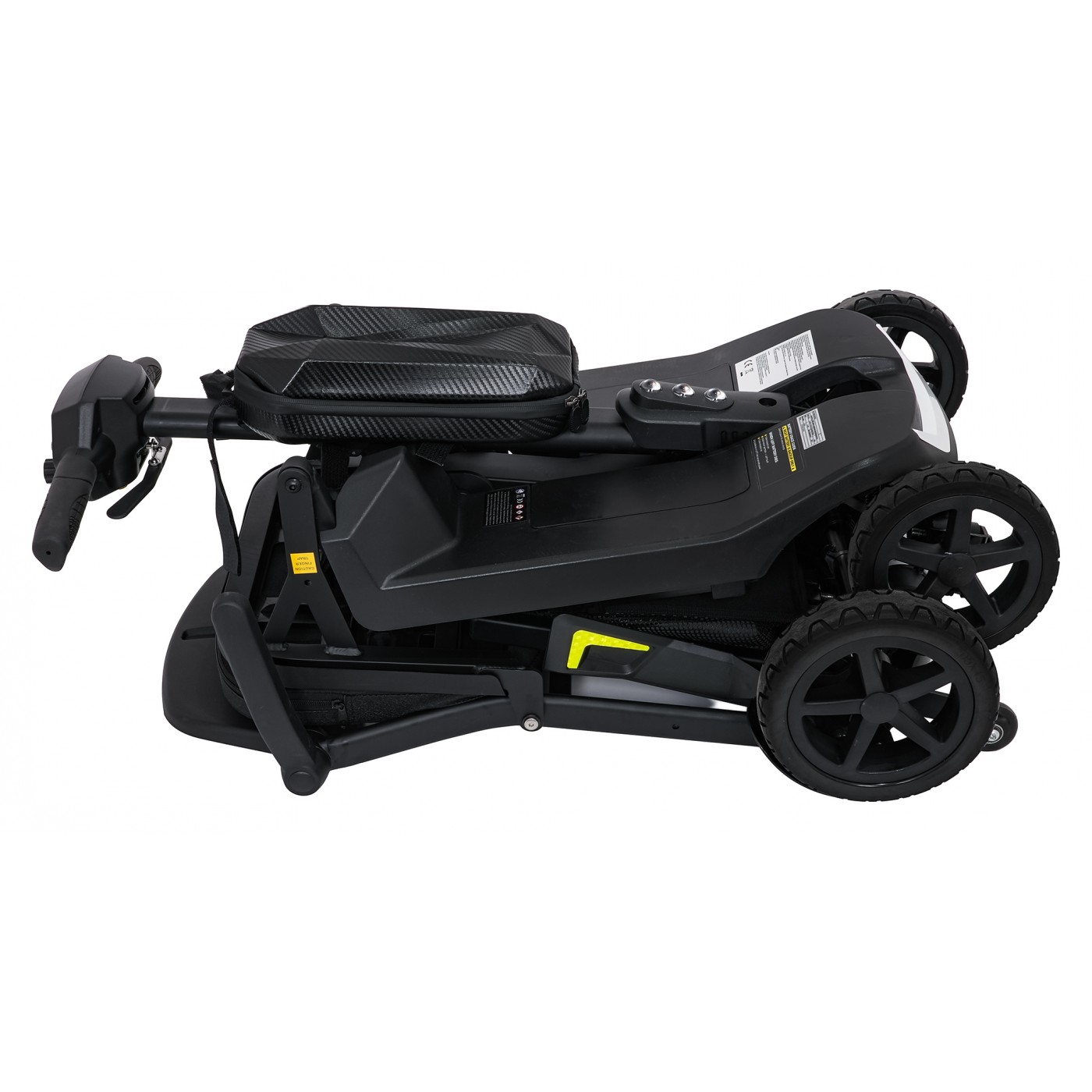 SeniorStar Black Four-Wheel Electric Scooter for Seniors