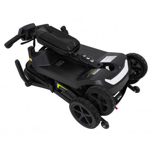 SeniorStar Black Four-Wheel Electric Scooter for Seniors