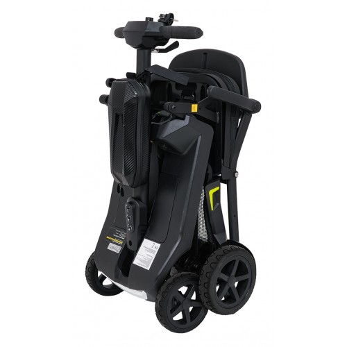 SeniorStar Black Four-Wheel Electric Scooter for Seniors
