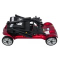EasyGo Red Four-Wheel Electric Scooter for Seniors