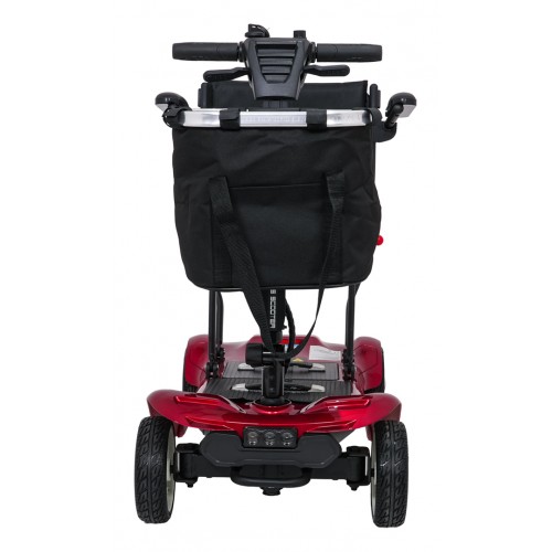 EasyGo Red Four-Wheel Electric Scooter for Seniors