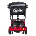 EasyGo Red Four-Wheel Electric Scooter for Seniors