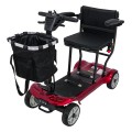 EasyGo Red Four-Wheel Electric Scooter for Seniors