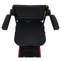 EasyGo Red Four-Wheel Electric Scooter for Seniors