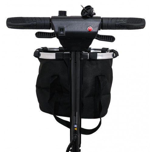 EasyGo Red Four-Wheel Electric Scooter for Seniors