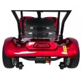 EasyGo Red Four-Wheel Electric Scooter for Seniors