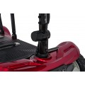 EasyGo Red Four-Wheel Electric Scooter for Seniors