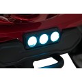 EasyGo Red Four-Wheel Electric Scooter for Seniors