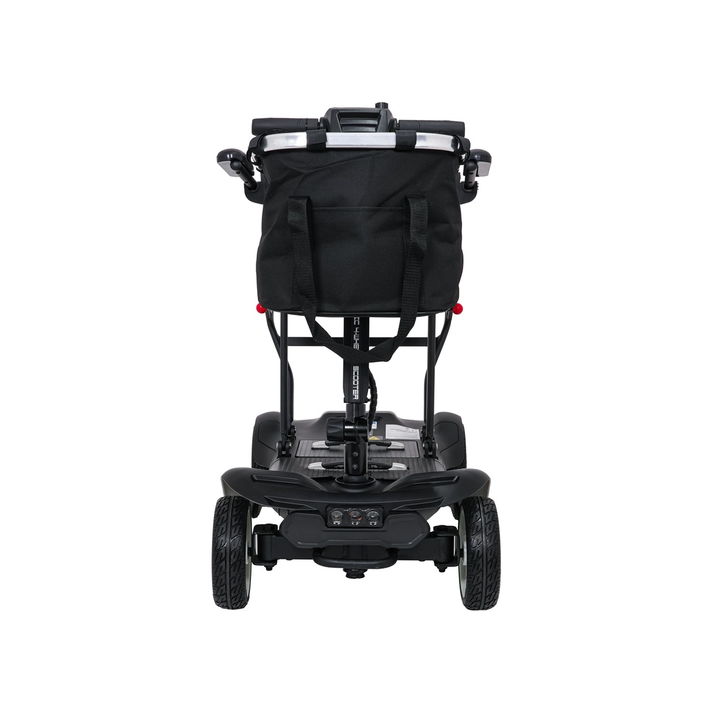 EasyGo Black Four-Wheel Electric Scooter for Seniors