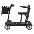 EasyGo Black Four-Wheel Electric Scooter for Seniors