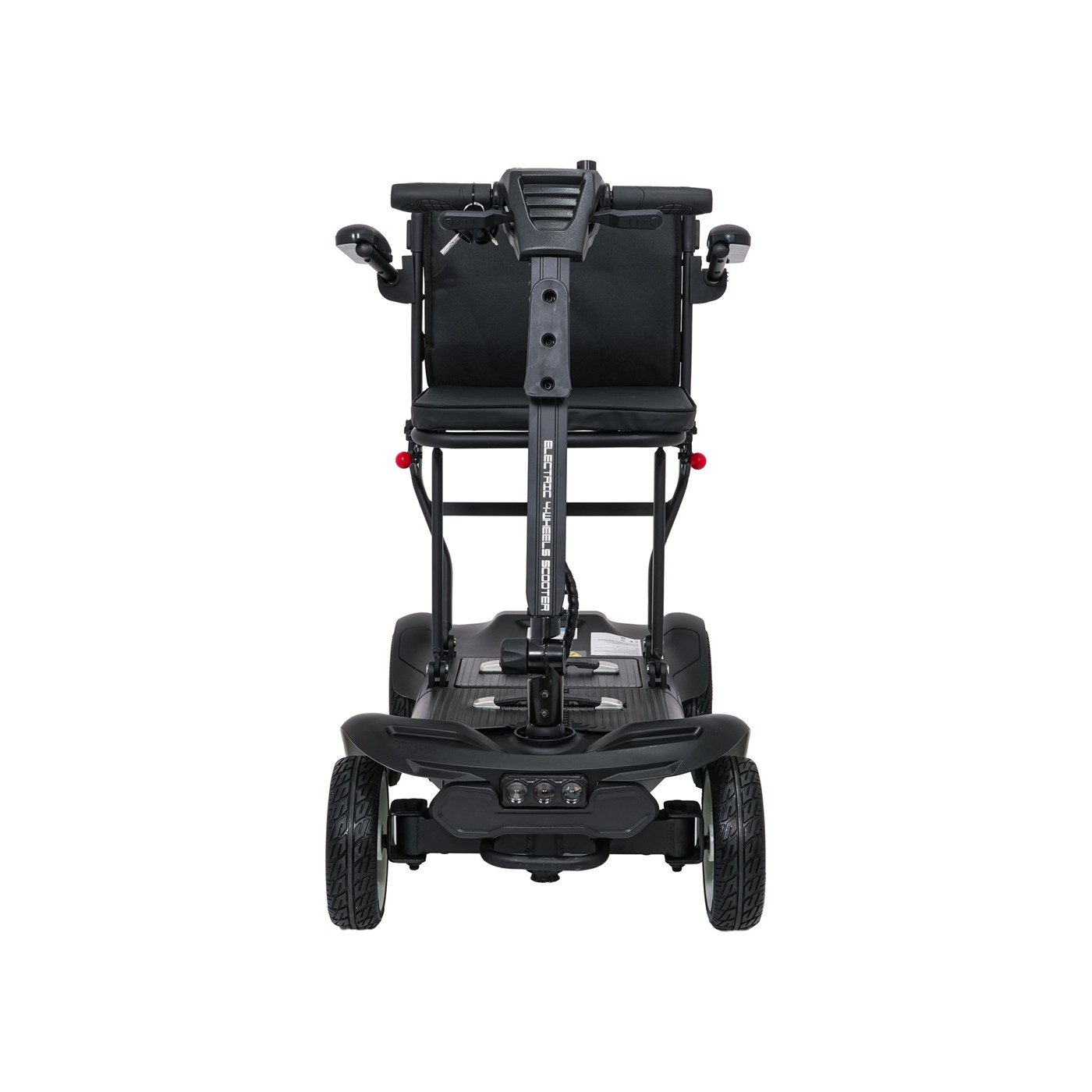 EasyGo Black Four-Wheel Electric Scooter for Seniors