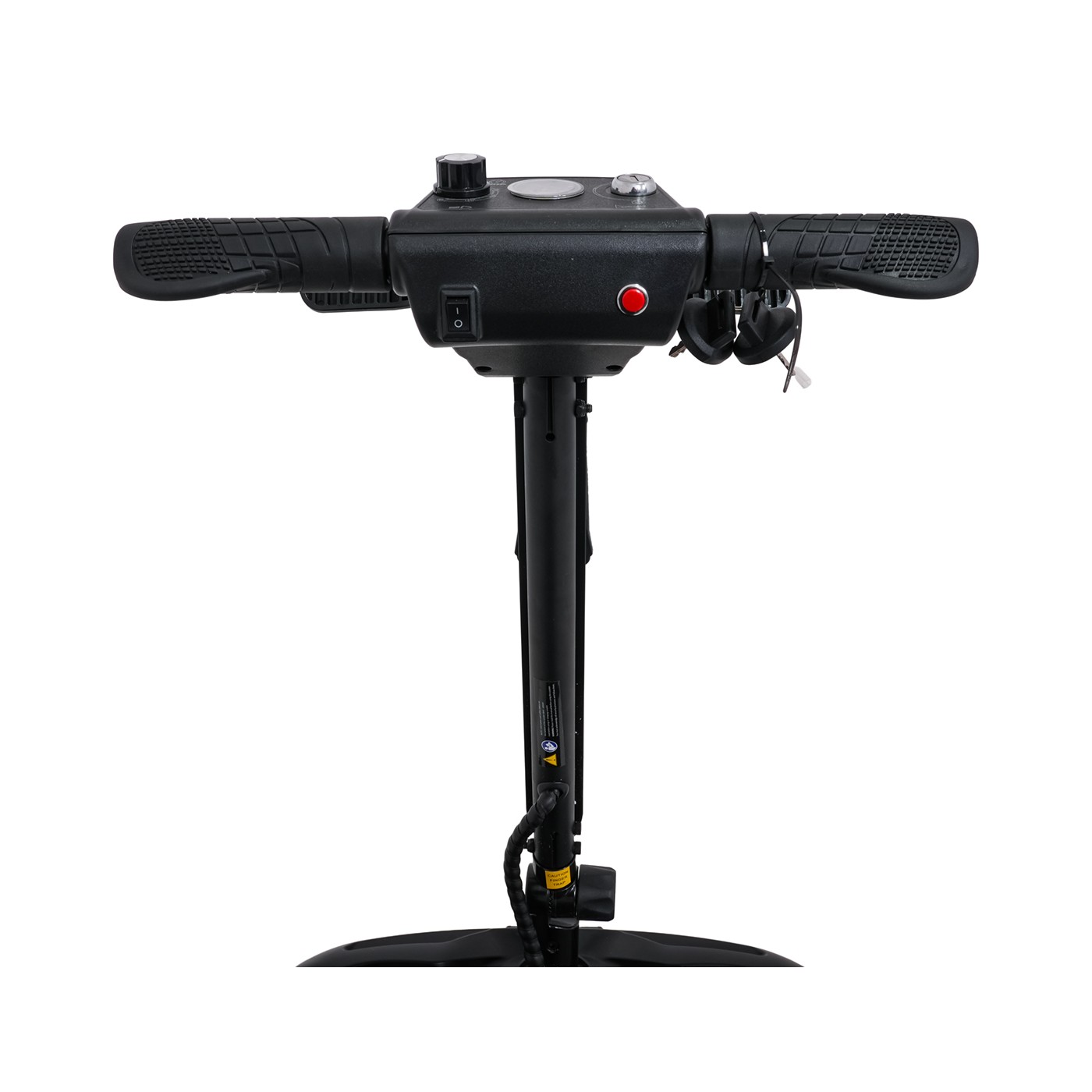 EasyGo Black Four-Wheel Electric Scooter for Seniors
