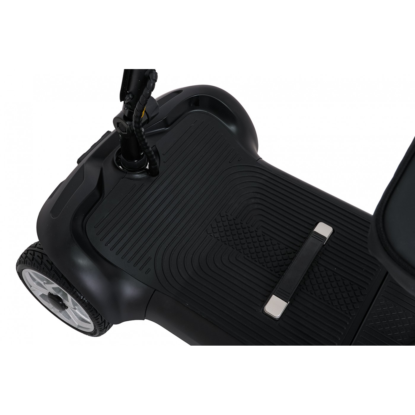 EasyGo Black Four-Wheel Electric Scooter for Seniors