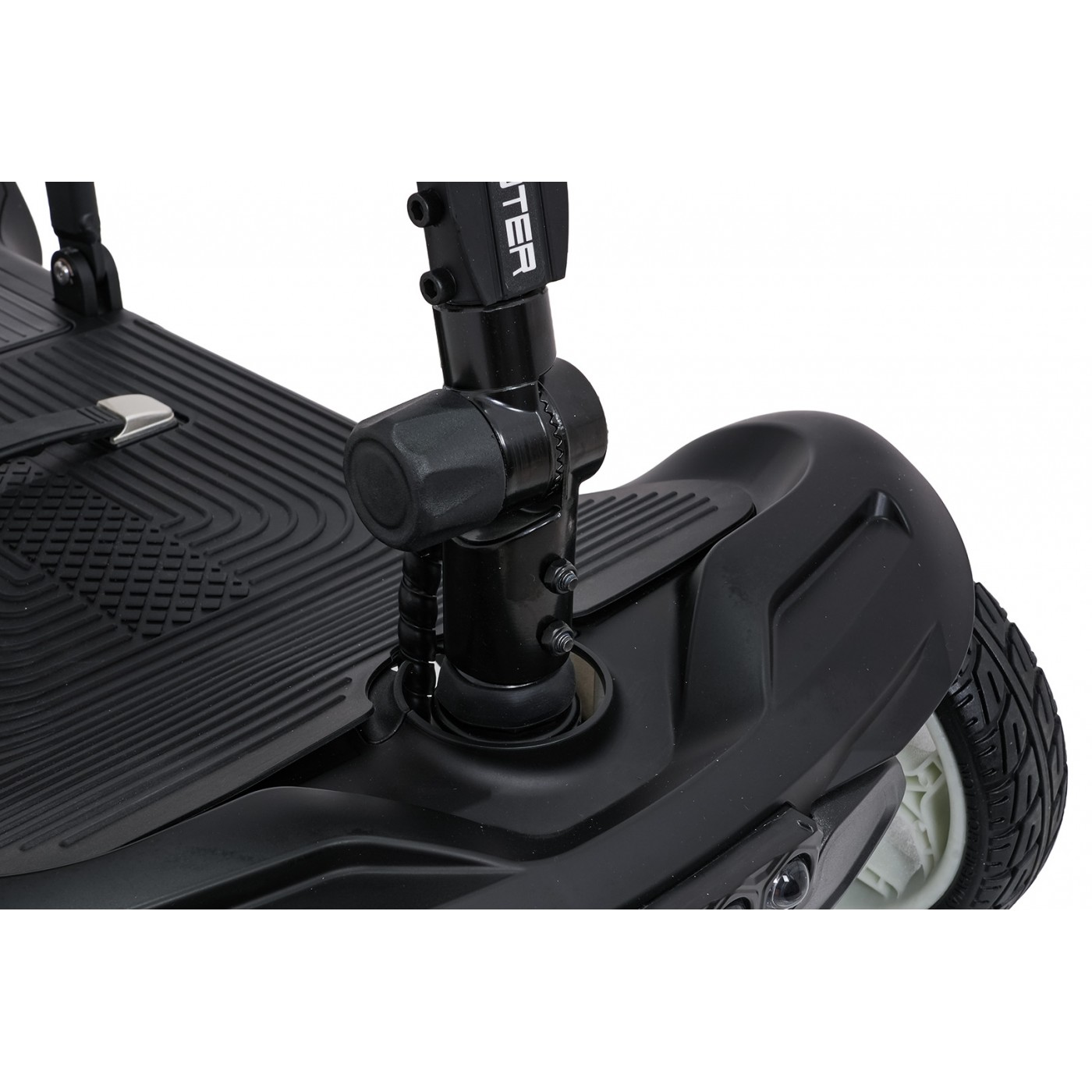 EasyGo Black Four-Wheel Electric Scooter for Seniors