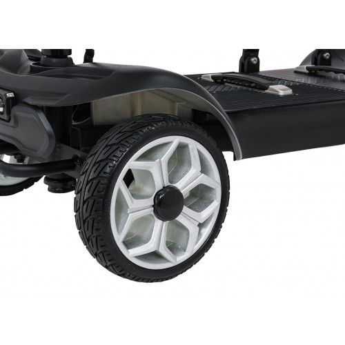 EasyGo Black Four-Wheel Electric Scooter for Seniors
