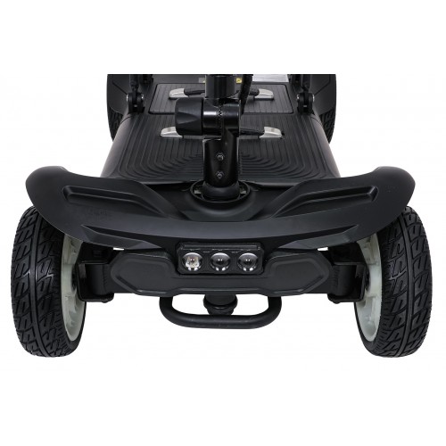 EasyGo Black Four-Wheel Electric Scooter for Seniors