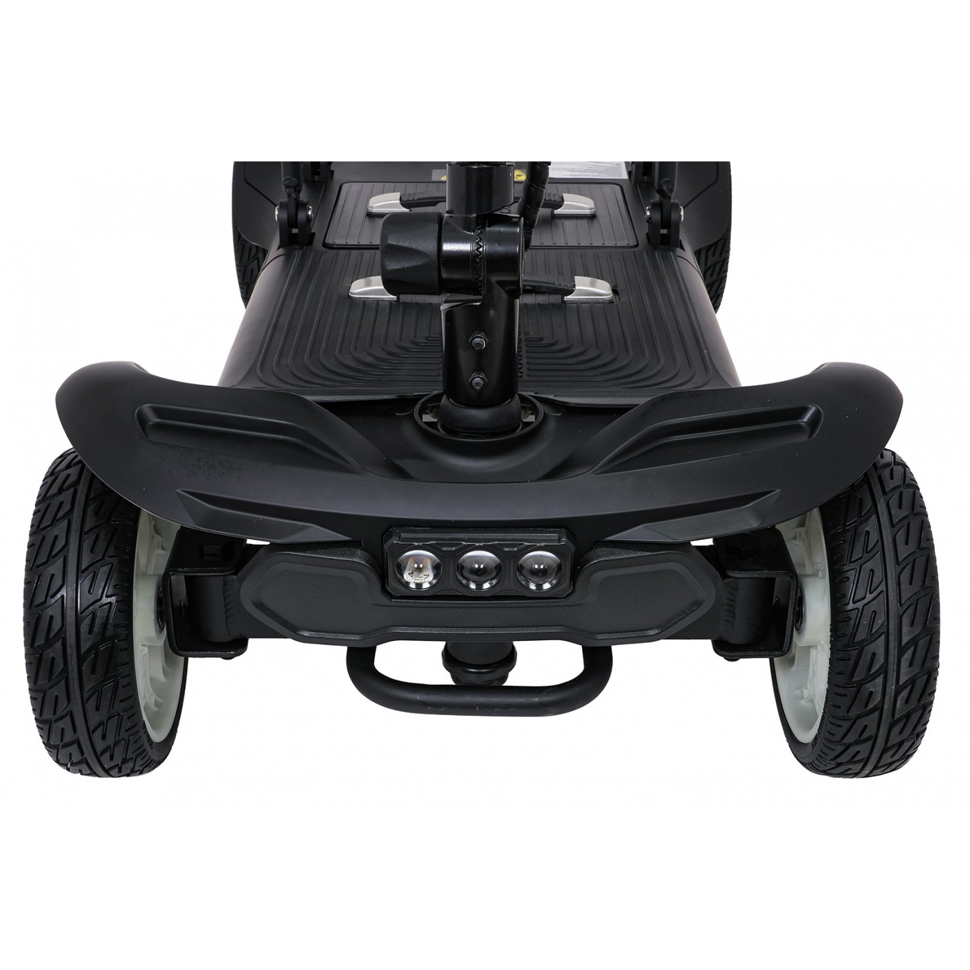 EasyGo Black Four-Wheel Electric Scooter for Seniors