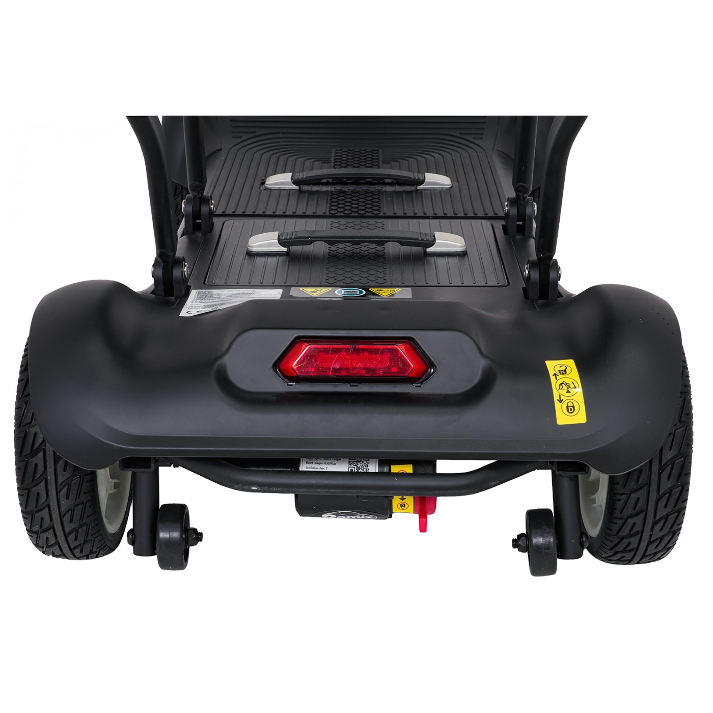 EasyGo Black Four-Wheel Electric Scooter for Seniors