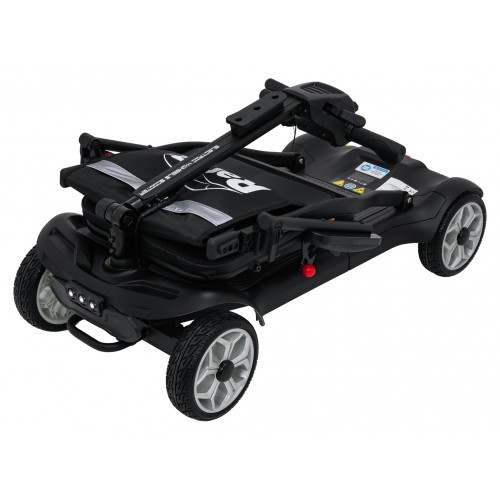EasyGo Black Four-Wheel Electric Scooter for Seniors