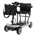 EasyGo Gray Four-Wheel Electric Scooter for Seniors
