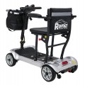 EasyGo Gray Four-Wheel Electric Scooter for Seniors