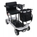 EasyGo Gray Four-Wheel Electric Scooter for Seniors