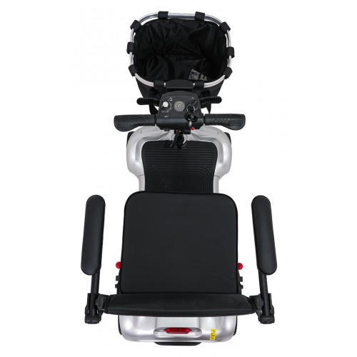 EasyGo Gray Four-Wheel Electric Scooter for Seniors