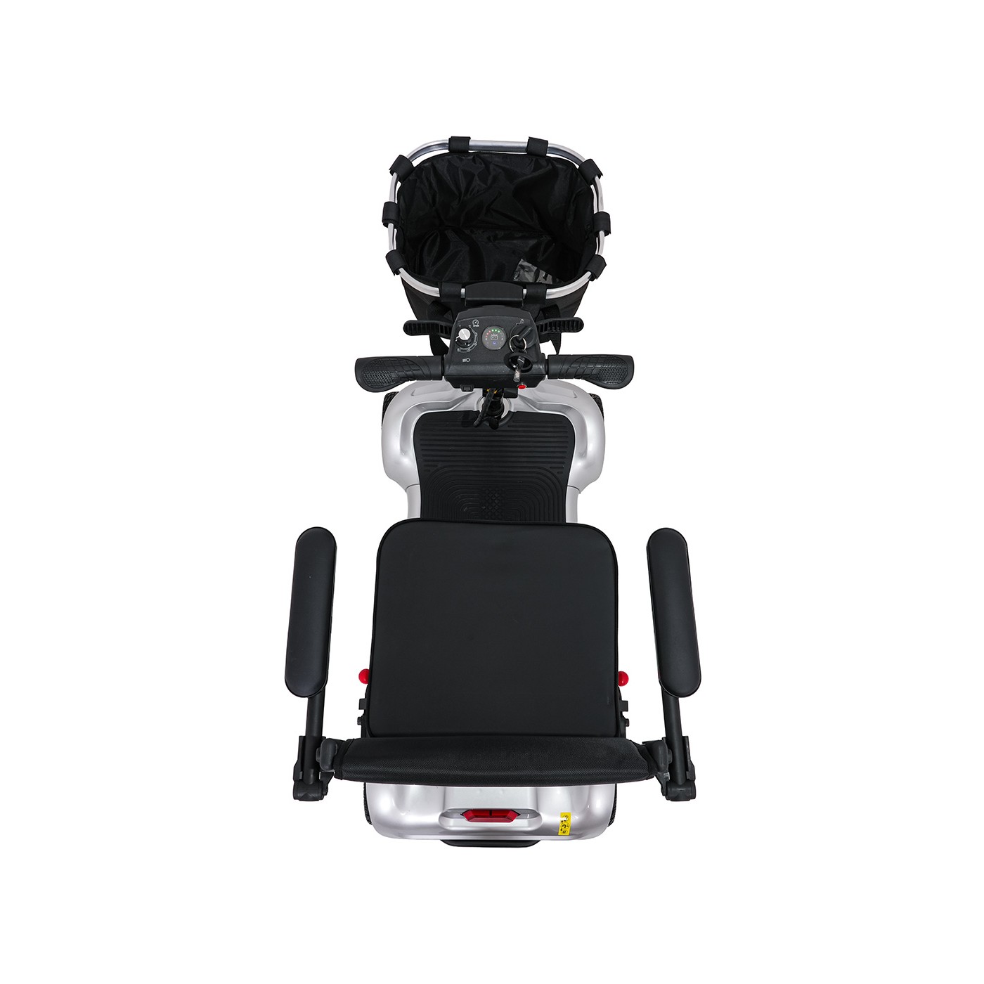 EasyGo Gray Four-Wheel Electric Scooter for Seniors