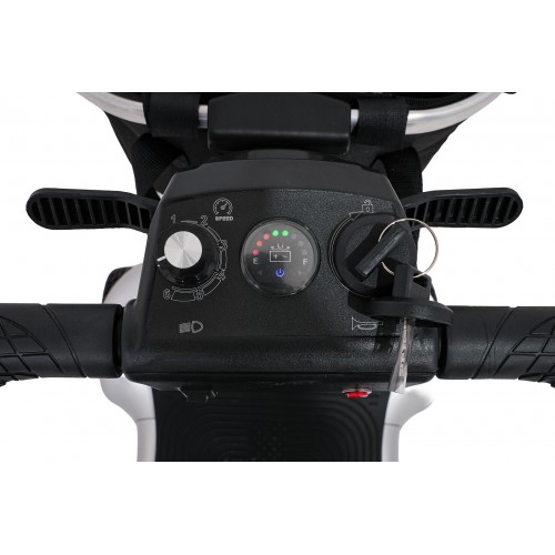 EasyGo Gray Four-Wheel Electric Scooter for Seniors