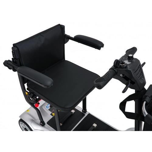 EasyGo Gray Four-Wheel Electric Scooter for Seniors