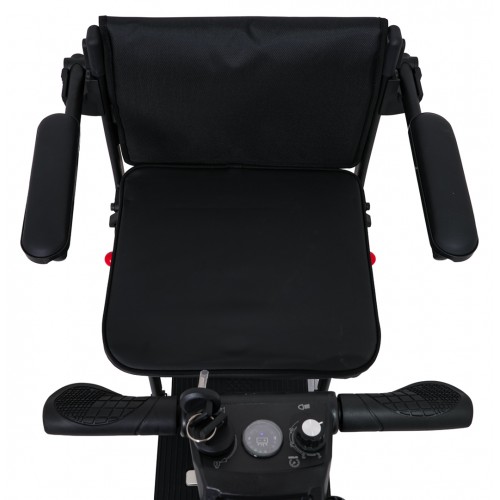 EasyGo Gray Four-Wheel Electric Scooter for Seniors