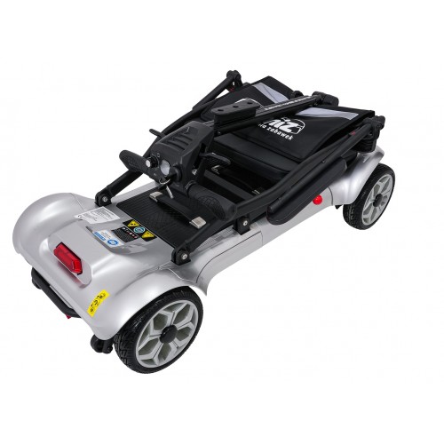 EasyGo Gray Four-Wheel Electric Scooter for Seniors