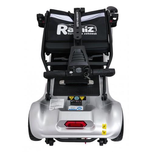 EasyGo Gray Four-Wheel Electric Scooter for Seniors