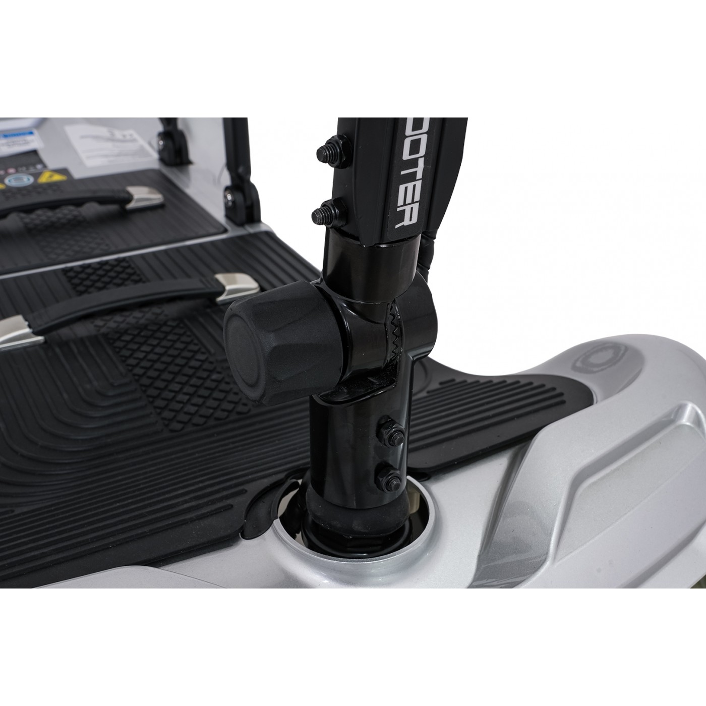 EasyGo Gray Four-Wheel Electric Scooter for Seniors