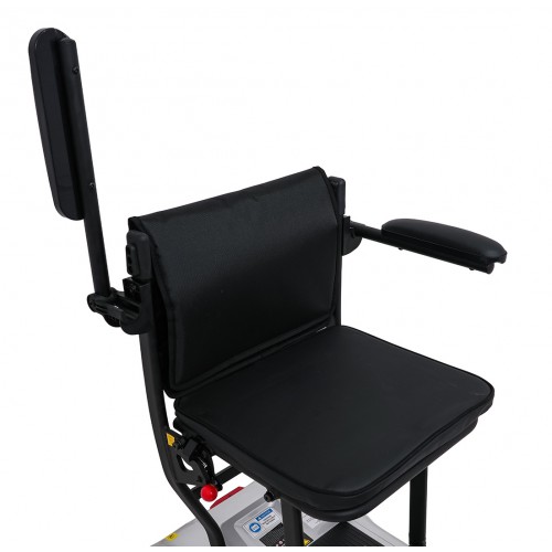 EasyGo Gray Four-Wheel Electric Scooter for Seniors
