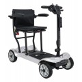 EasyGo Gray Four-Wheel Electric Scooter for Seniors
