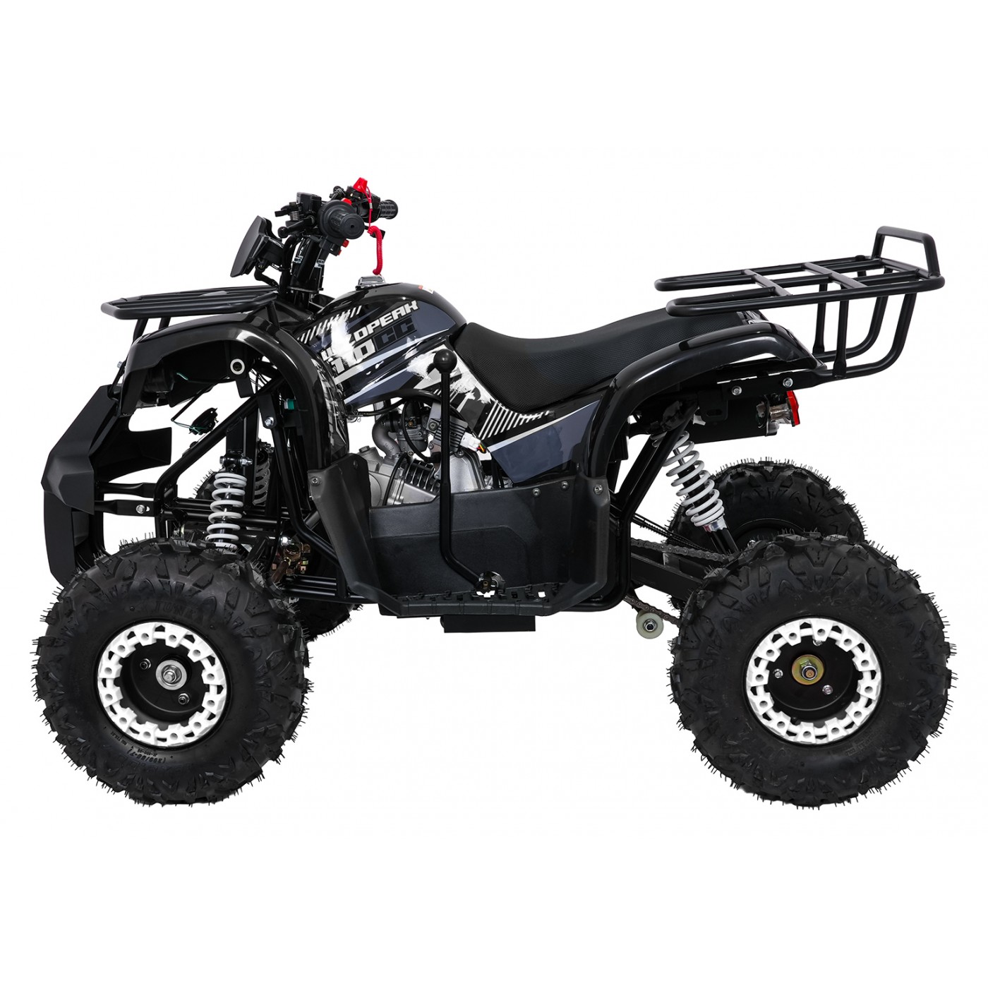 WILDPEAK 110cc Black Combustion Quad Vehicle