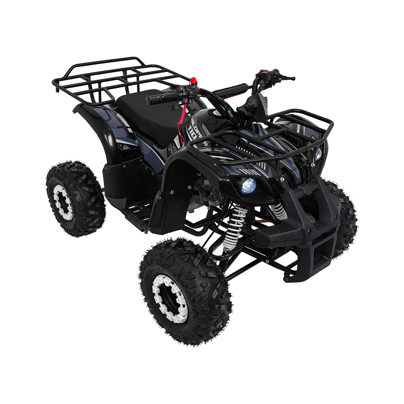 WILDPEAK 110cc Black Combustion Quad Vehicle